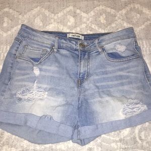 Jean shorts
